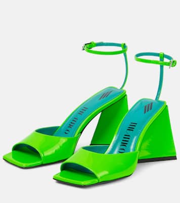 Sandalen Piper 85 aus Lackleder | The Attico