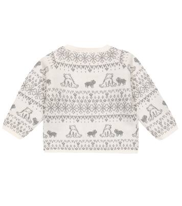 Baby Cardigan aus Baumwolle und Kaschmir | Tartine et Chocolat