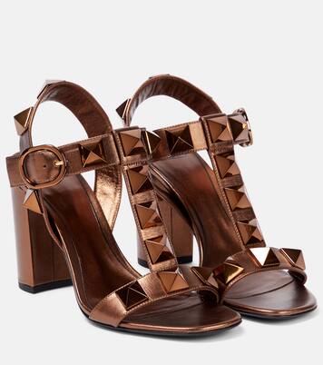Roman Stud leather sandals | Valentino Garavani