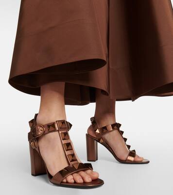 Roman Stud leather sandals | Valentino Garavani