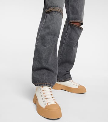 High-Top Sneakers aus Canvas | JW Anderson