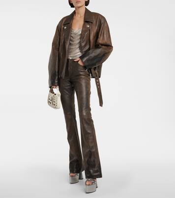 Plateausandalen Belle aus Leder | D'Accori