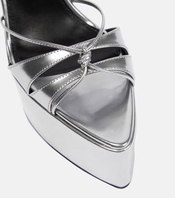 Plateausandalen Belle aus Leder | D'Accori