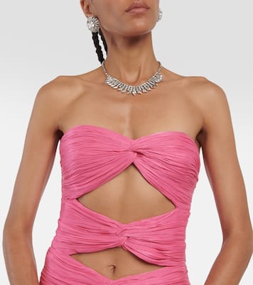 Robe bustier longue | Costarellos