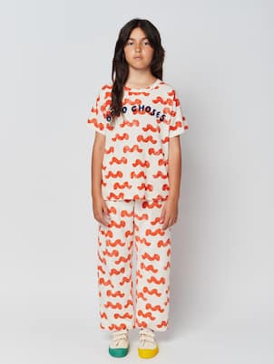 Printed cotton pants | Bobo Choses
