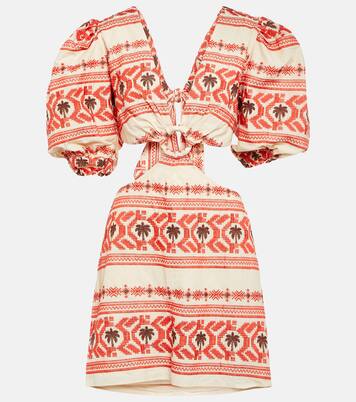 Robe imprimée en coton | Johanna Ortiz