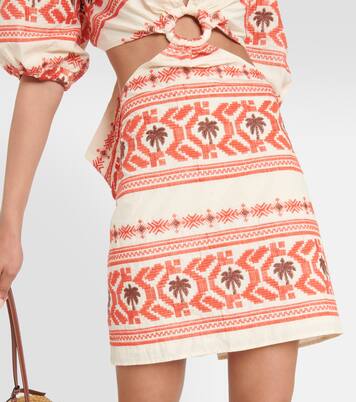 Robe imprimée en coton | Johanna Ortiz