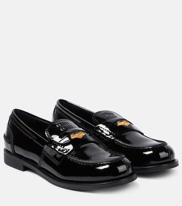 Loafers aus Lackleder | Miu Miu