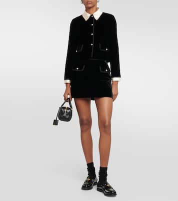 Loafers aus Lackleder | Miu Miu