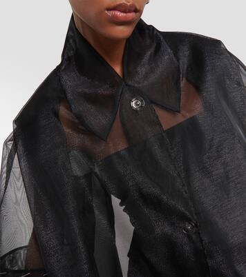 Bow-detail coat | Maison Margiela