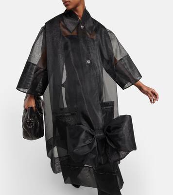 Bow-detail coat | Maison Margiela