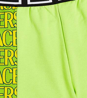Versace Allover cotton jersey shorts | Versace Kids