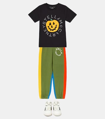 Patterned cotton-blend pants | Stella McCartney Kids