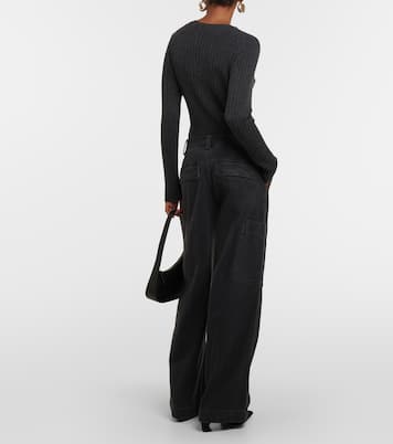 Mid-rise cargo jeans | Vince