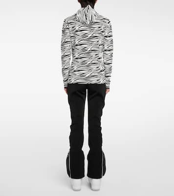 Felpa Zoey in jacquard con stampa | Jet Set