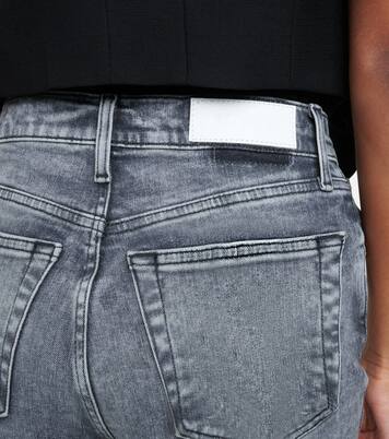 70s Stove Pipe high-rise cropped jeans | Re/Done