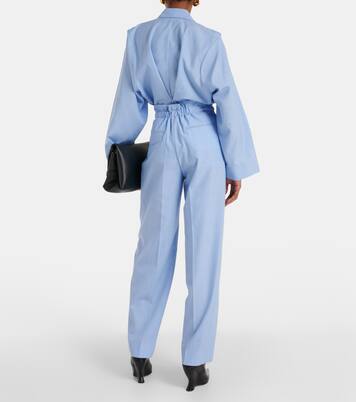 Weite Hose aus Wolle | Victoria Beckham