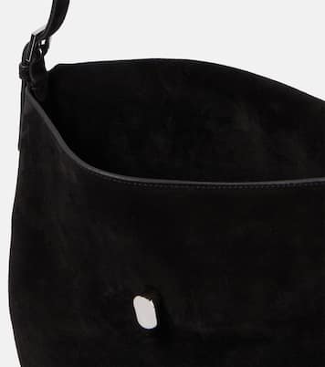 Tondo Large suede shoulder bag | Savette