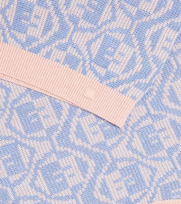 Face wool and cotton sweater  | Acne Studios Kids