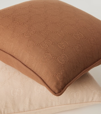 GG jacquard cushion | Gucci
