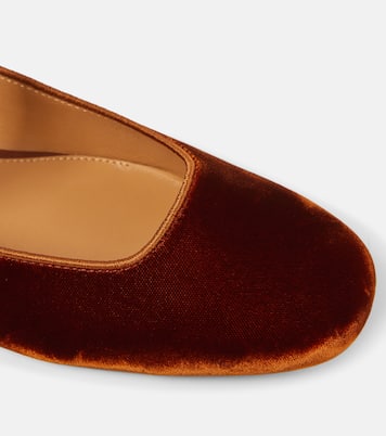 Velvet Mary Jane flats | Tod's