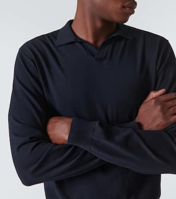 Amalfi cotton polo shirt | Rubinacci