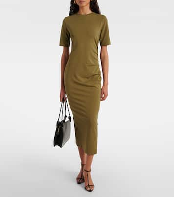 Vestido midi de jersey | Vince