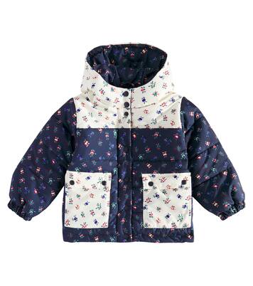 Heaven floral patchwork puffer jacket | The New Society