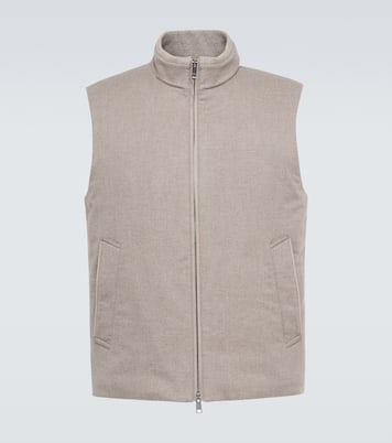 Cashmere down vest | Zegna