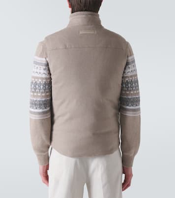 Cashmere down vest | Zegna