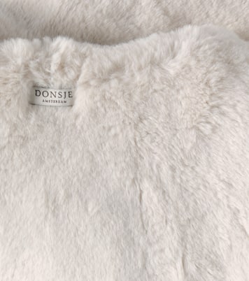 Pimmy faux shearling vest | Donsje
