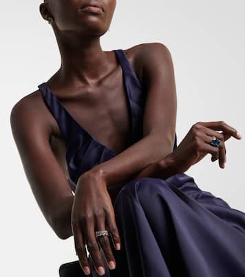 Ring Shimmer Audrey aus 18kt Weißgold mit Diamanten | Suzanne Kalan