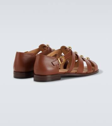 Studded leather fisherman sandals | Valentino Garavani