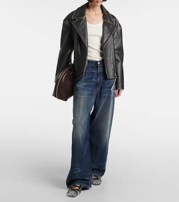 Ballerines en résille à cristaux | Mach & Mach