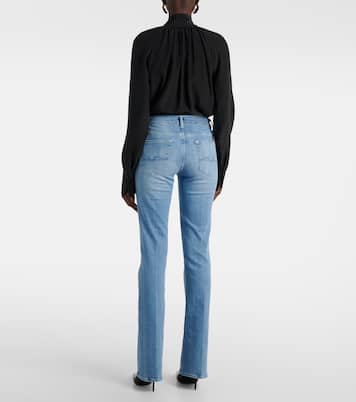 Jeans flared de tiro medio | 7 For All Mankind