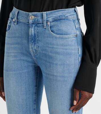 Jeans flared de tiro medio | 7 For All Mankind
