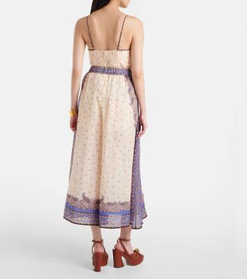 Maxine paisley ramie culottes | Zimmermann