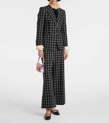 Verzierte Mary-Jane-Ballerinas Preshoes aus Leder  | Valentino Garavani