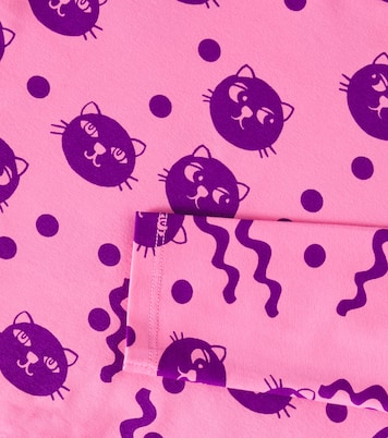 Top Squiggly Cats aus einem Baumwollgemisch | Mini Rodini