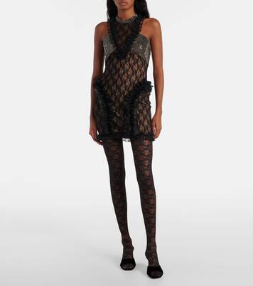 x Christopher Kane – Robe en dentelle à ornements | Self-Portrait