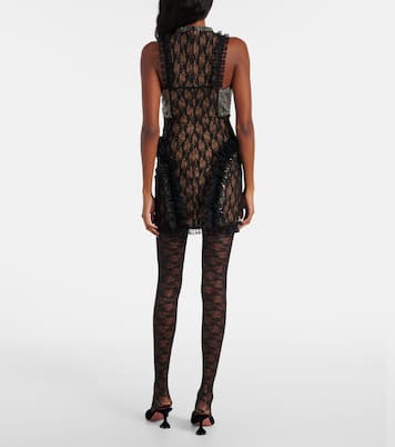 x Christopher Kane – Robe en dentelle à ornements | Self-Portrait