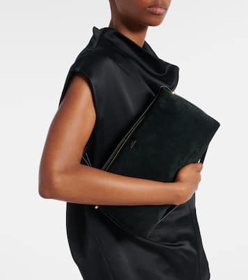 Suede clutch | Toteme