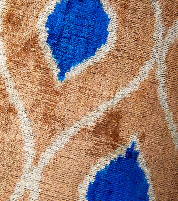 Silk velvet cushion | Les-Ottomans