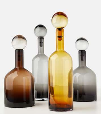 Bubbles And Bottles Large set of 4 glass bottles | Polspotten