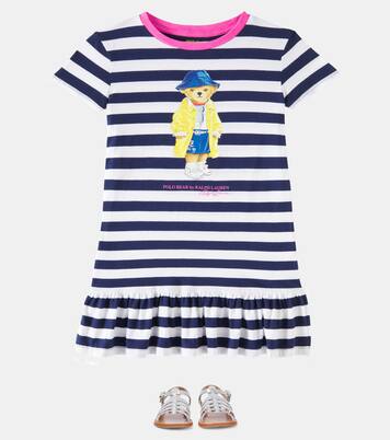 Sandalen Plagette aus Metallic-Leder | Pom d'Api