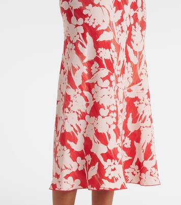 Bedrucktes Midikleid | Victoria Beckham