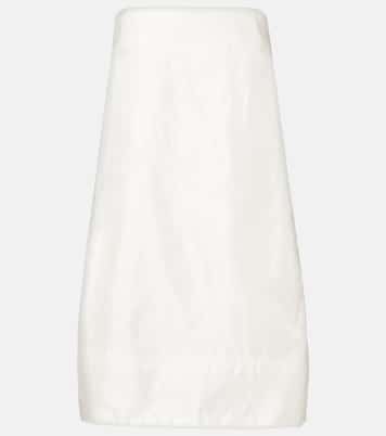 Lidia silk satin minidress | Staud