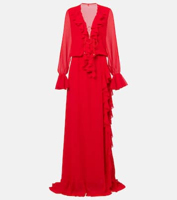 Abito lungo Bellen con volant | Bananhot