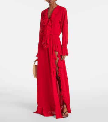 Abito lungo Bellen con volant | Bananhot