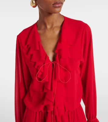 Abito lungo Bellen con volant | Bananhot